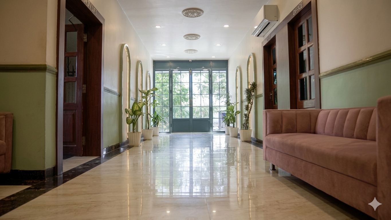 Urban House entrance