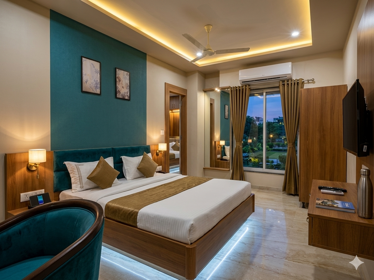 Urban Special room with decor setup